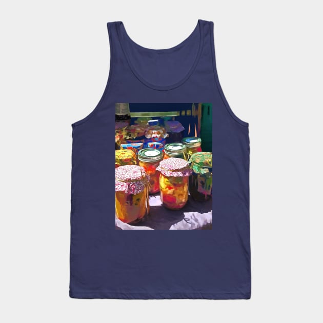 Food - Pickles and Jellies Tank Top by SusanSavad